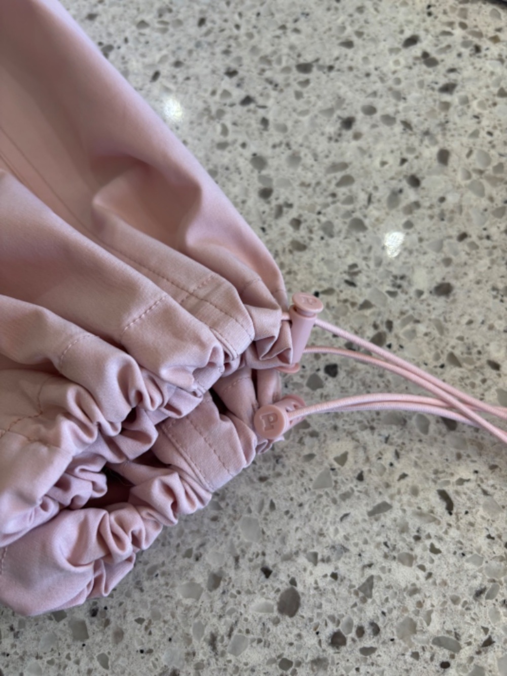 NWOT PINK Tech Stretch Cargo Jogger Parachute Pants in Pink  (S) - Picture 5 of 6